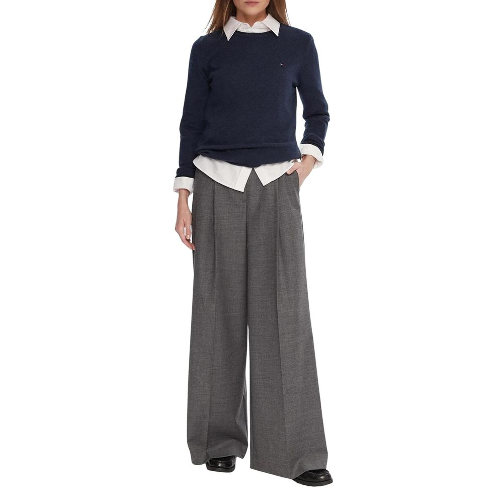 Blue Wool Sweatshirt