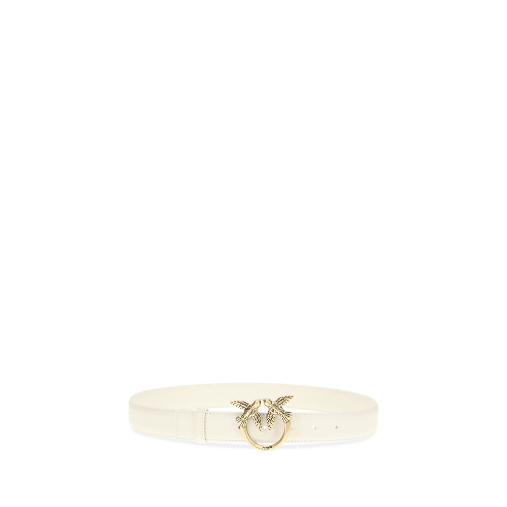 White Calf Leather Bos Taurus Regular Belt