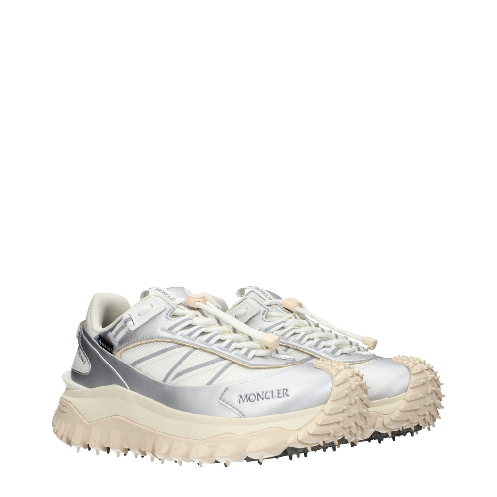 Gray Fabric Athletic Sneakers