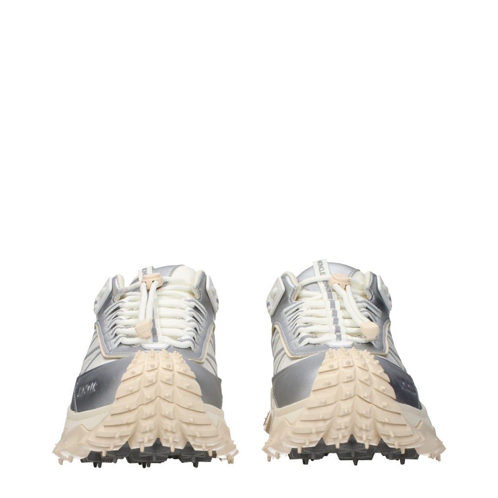 Gray Fabric Athletic Sneakers