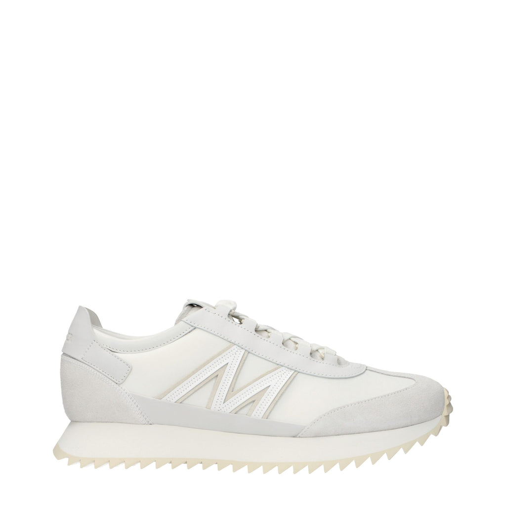 White Leather Athletic Sneakers