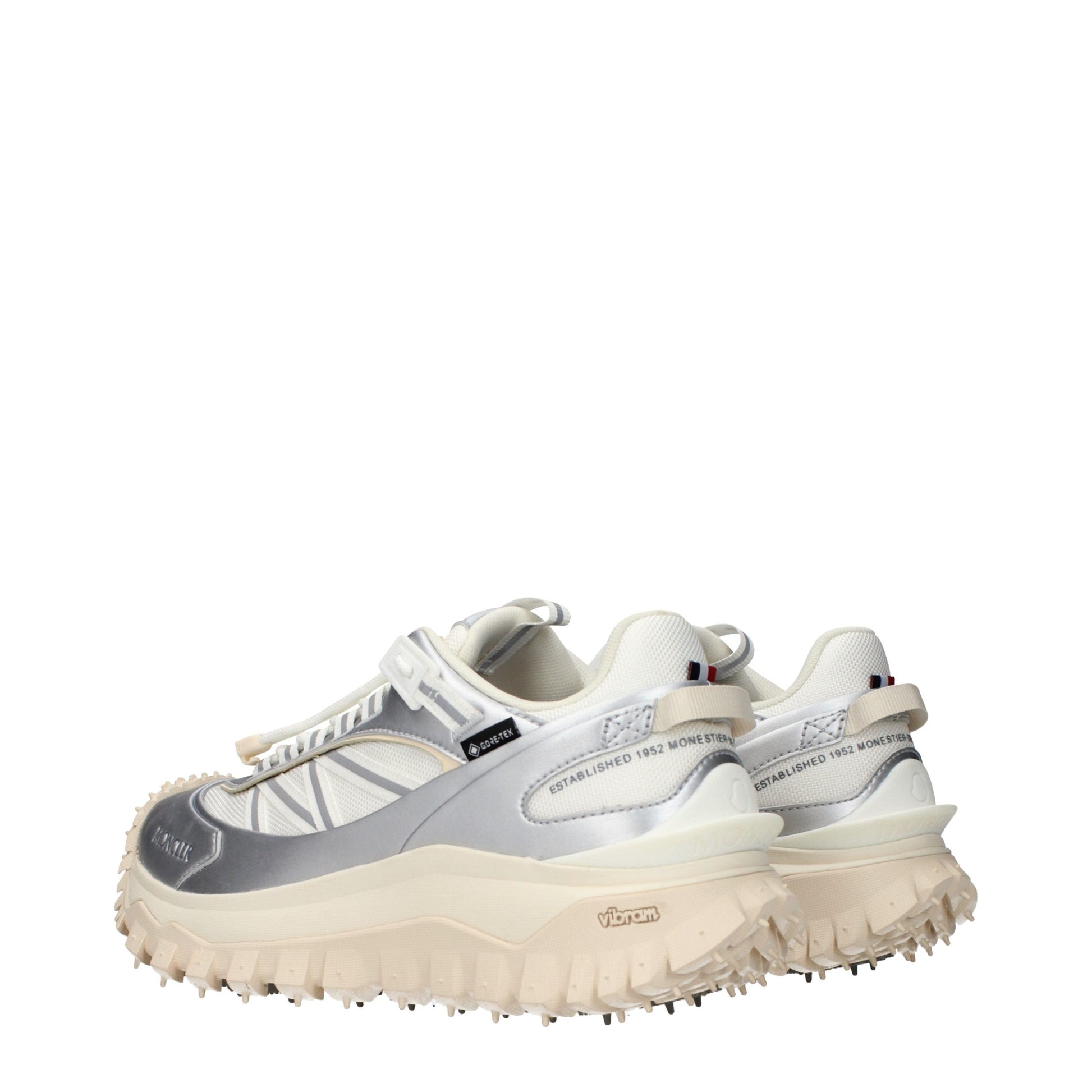 Gray Fabric Athletic Sneakers
