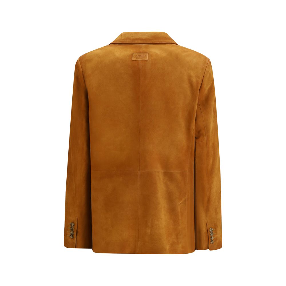 Beige Goatskin Blazer