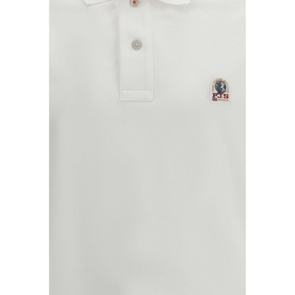 White Cotton Polo Shirt