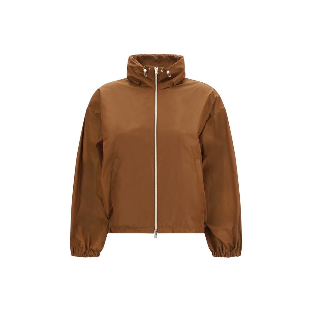 Brown Polyester Rain Coat