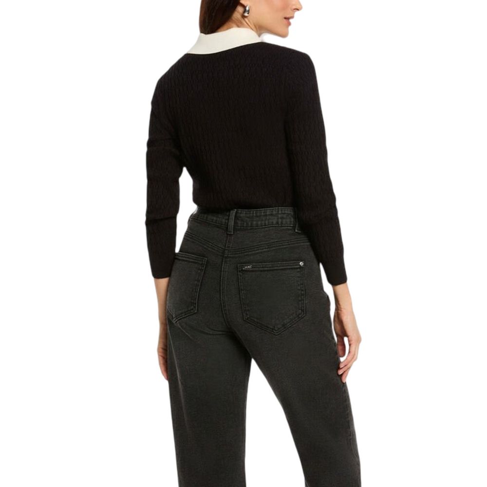 Black Viscose Sweatshirt