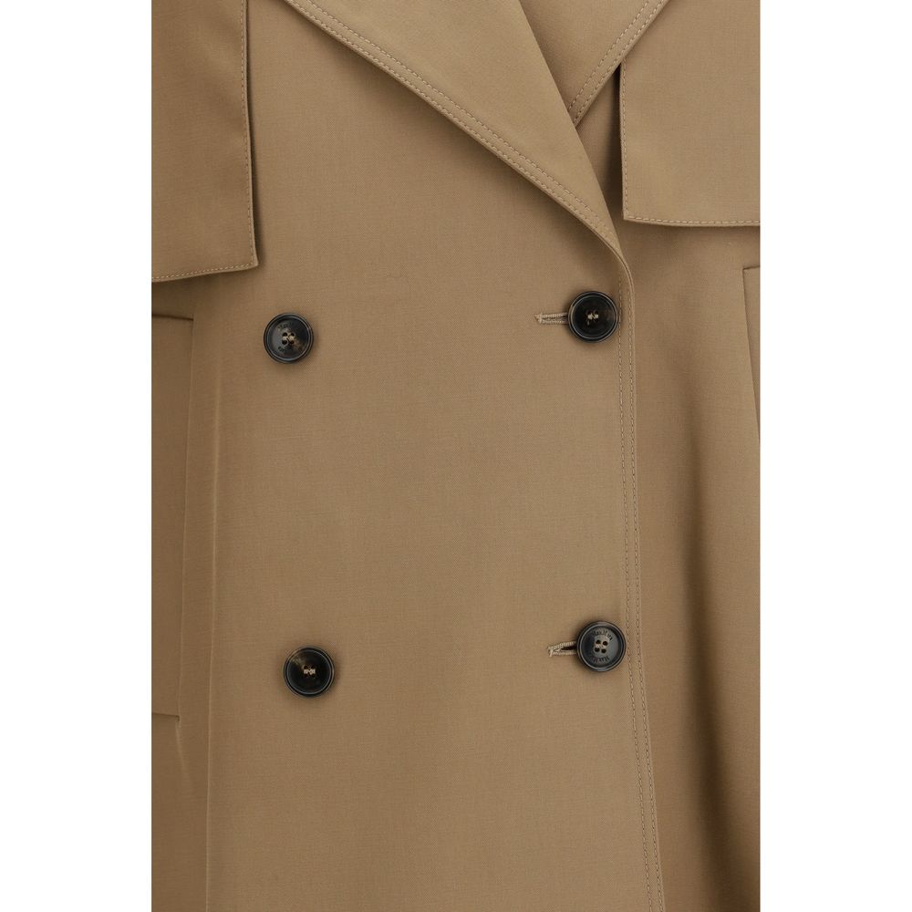 Brown Cotton Coat
