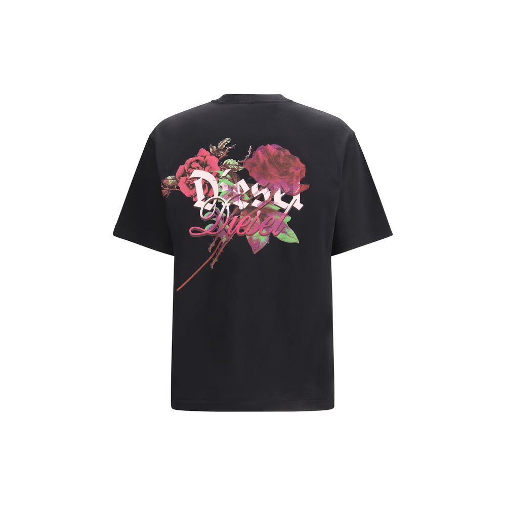 Black Cotton T-Shirt