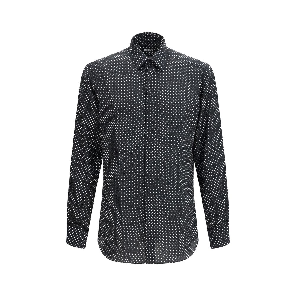 Black Silk Shirt
