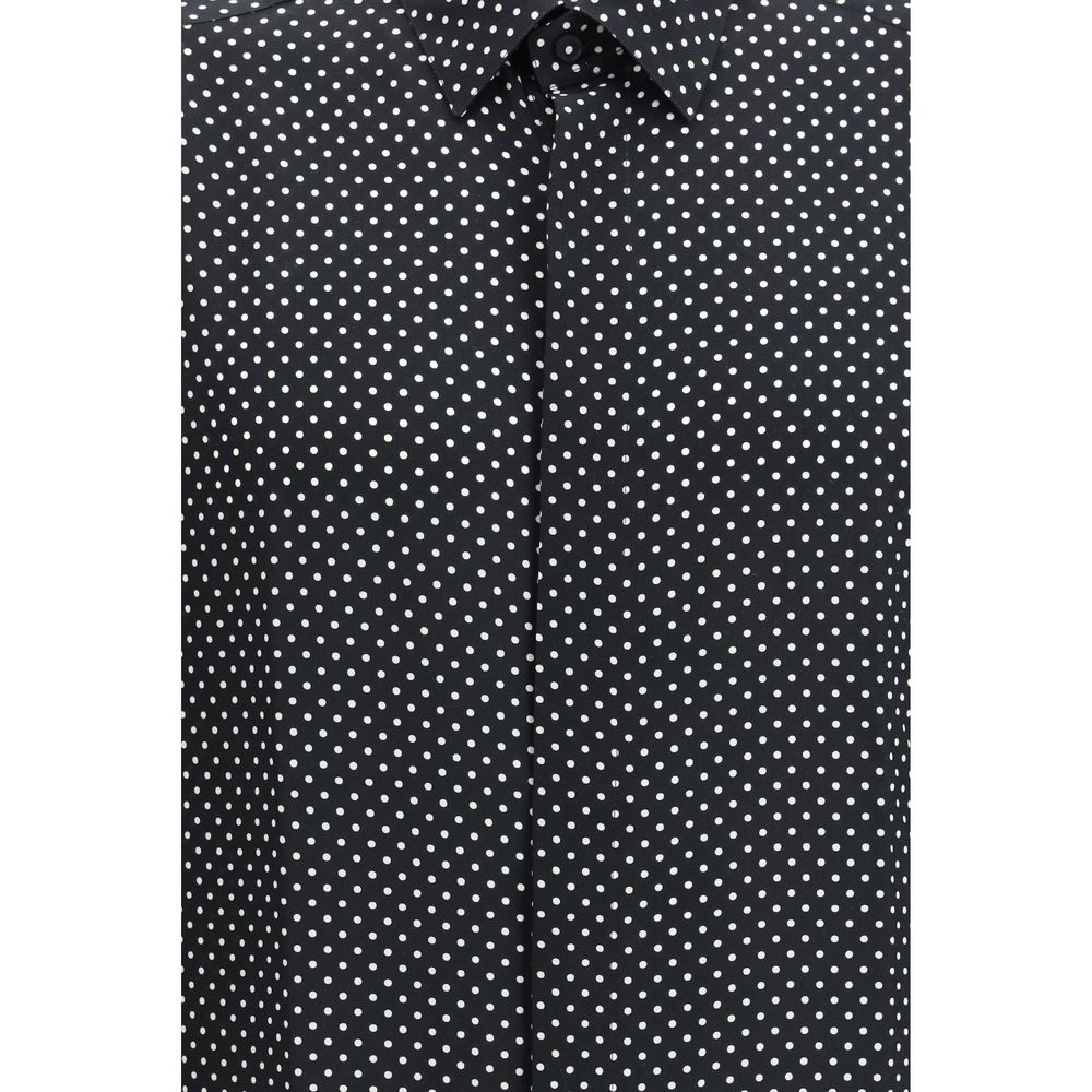 Black Silk Shirt