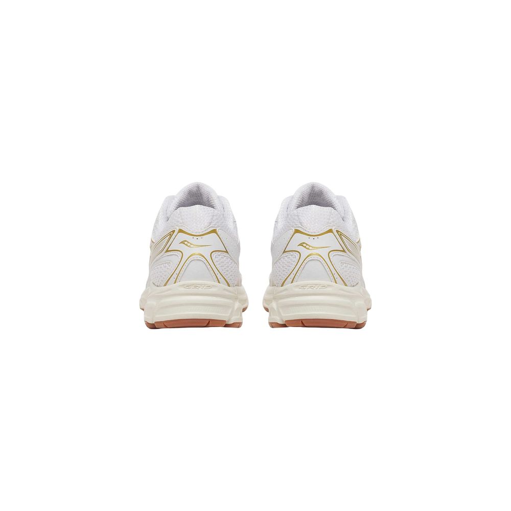 Bicolor Leather Athletic Sneakers