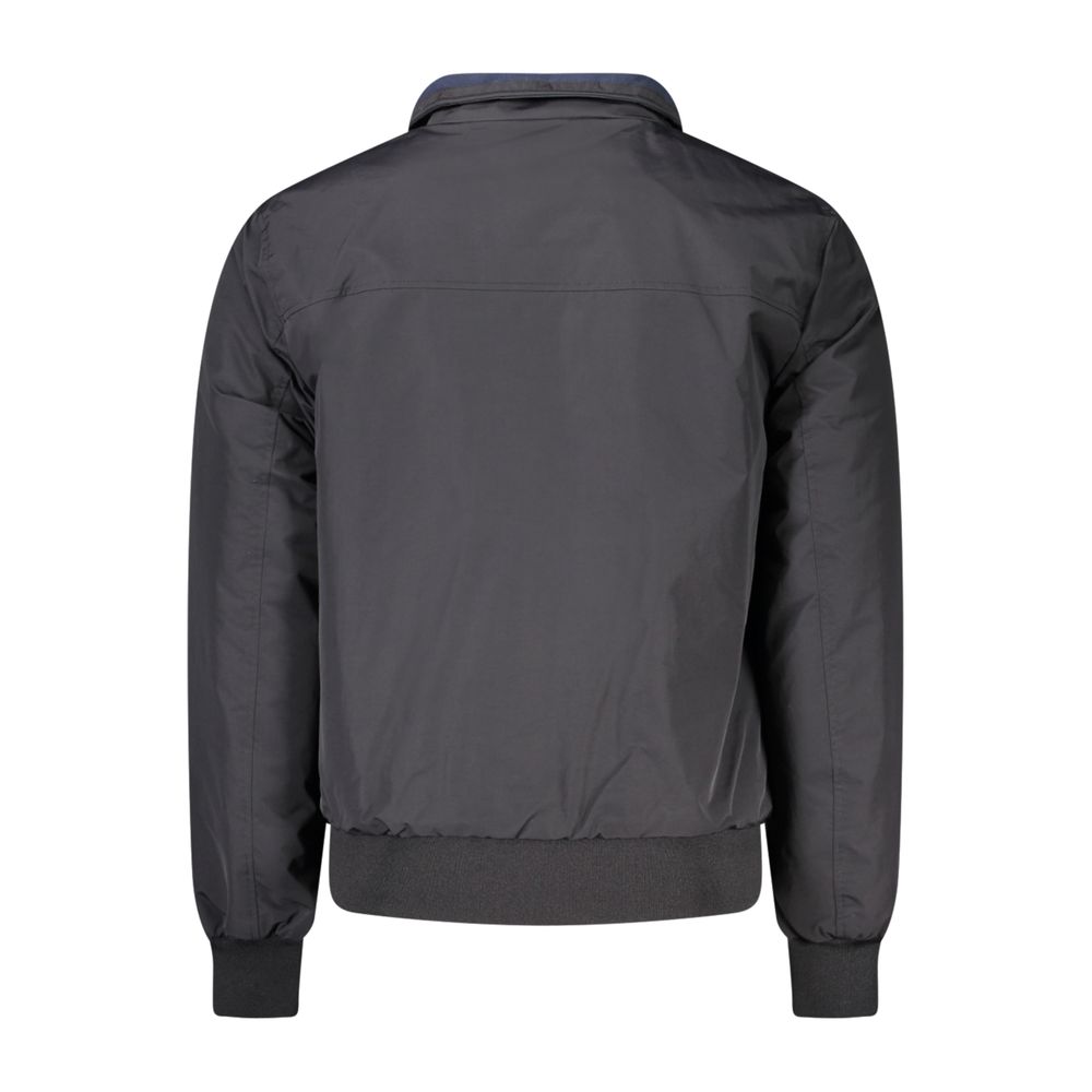 Black Polyamide Men's Jacket