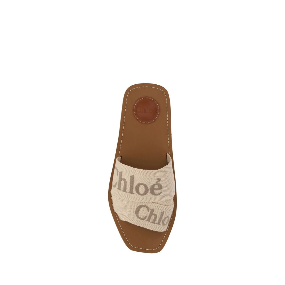 Multicolor Cotton Sandals