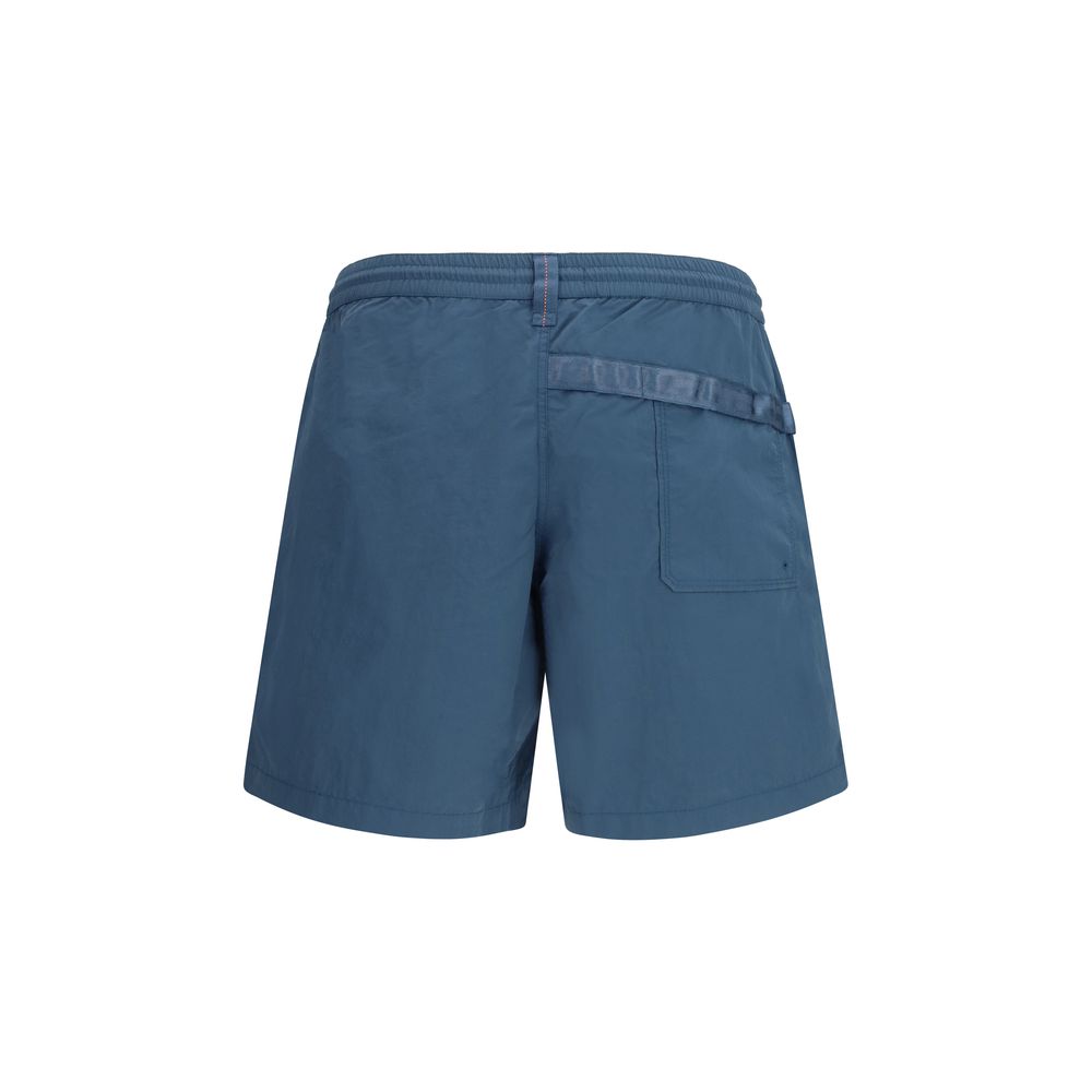 Blue Polyamide Swim Shorts