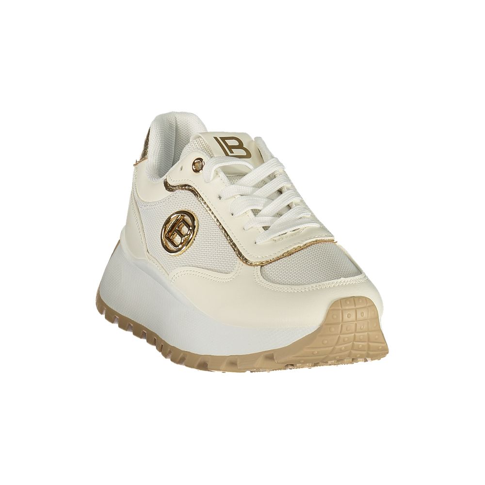 Bianco Polyurethane Women Sneaker