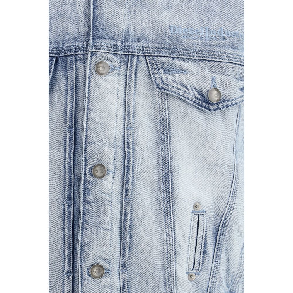 Blue Cotton Denim Jacket