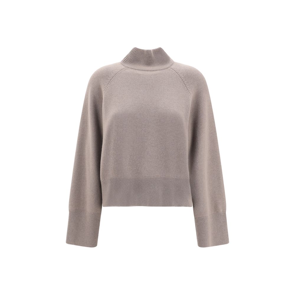 Brown Cashmere Turtleneck