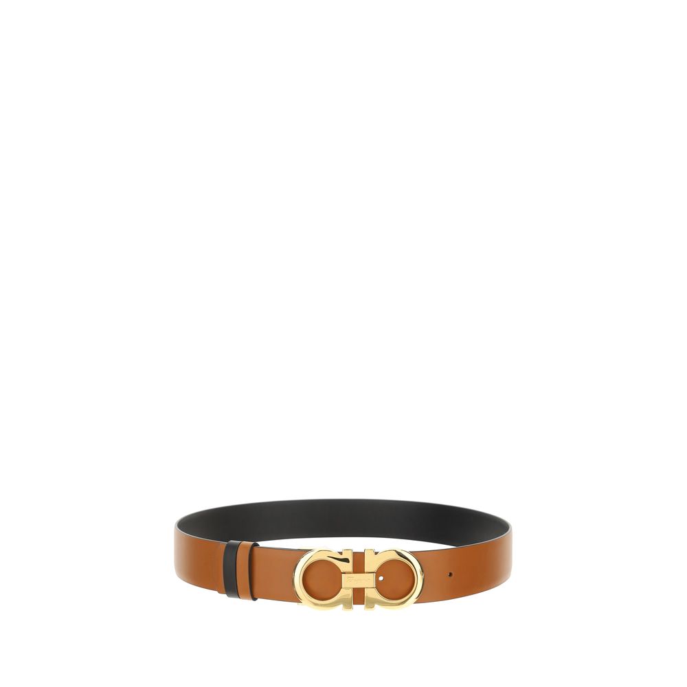 Brown Calf Leather Bos Taurus Belt