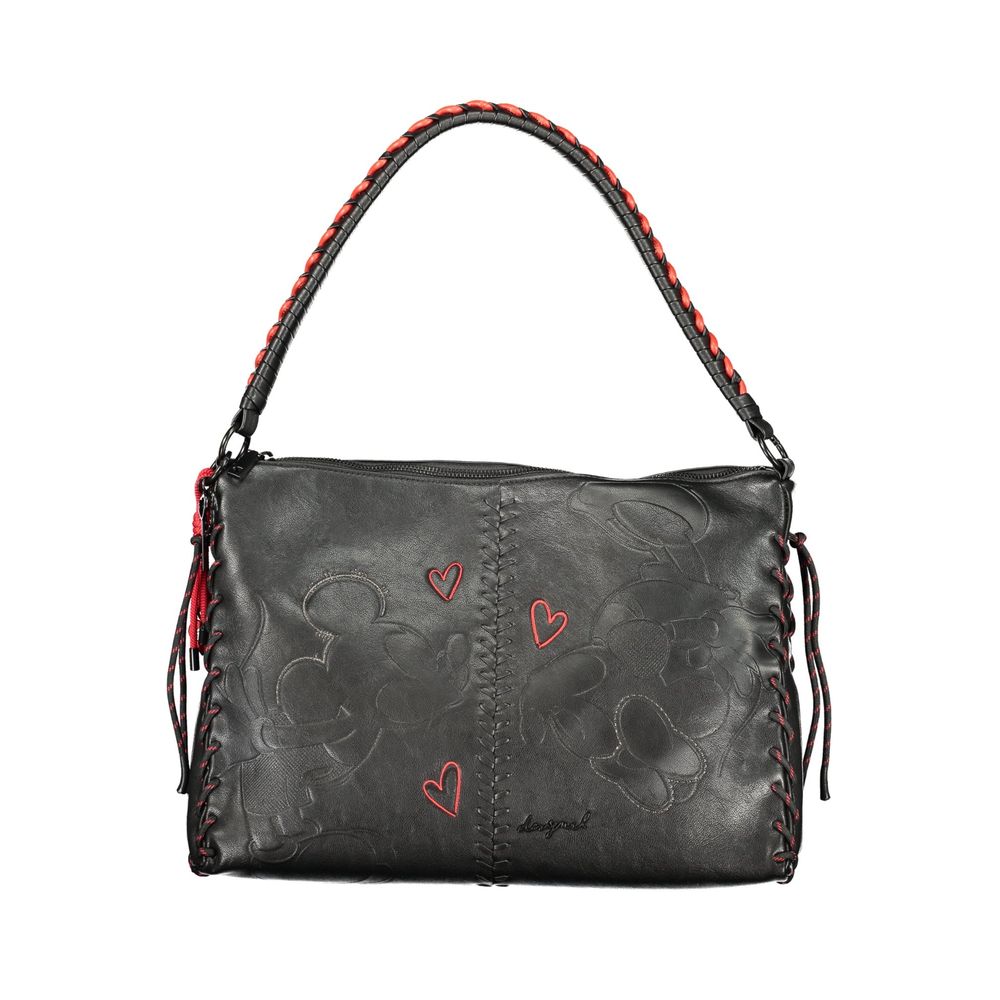 Nero Poliuretano Women Handbag