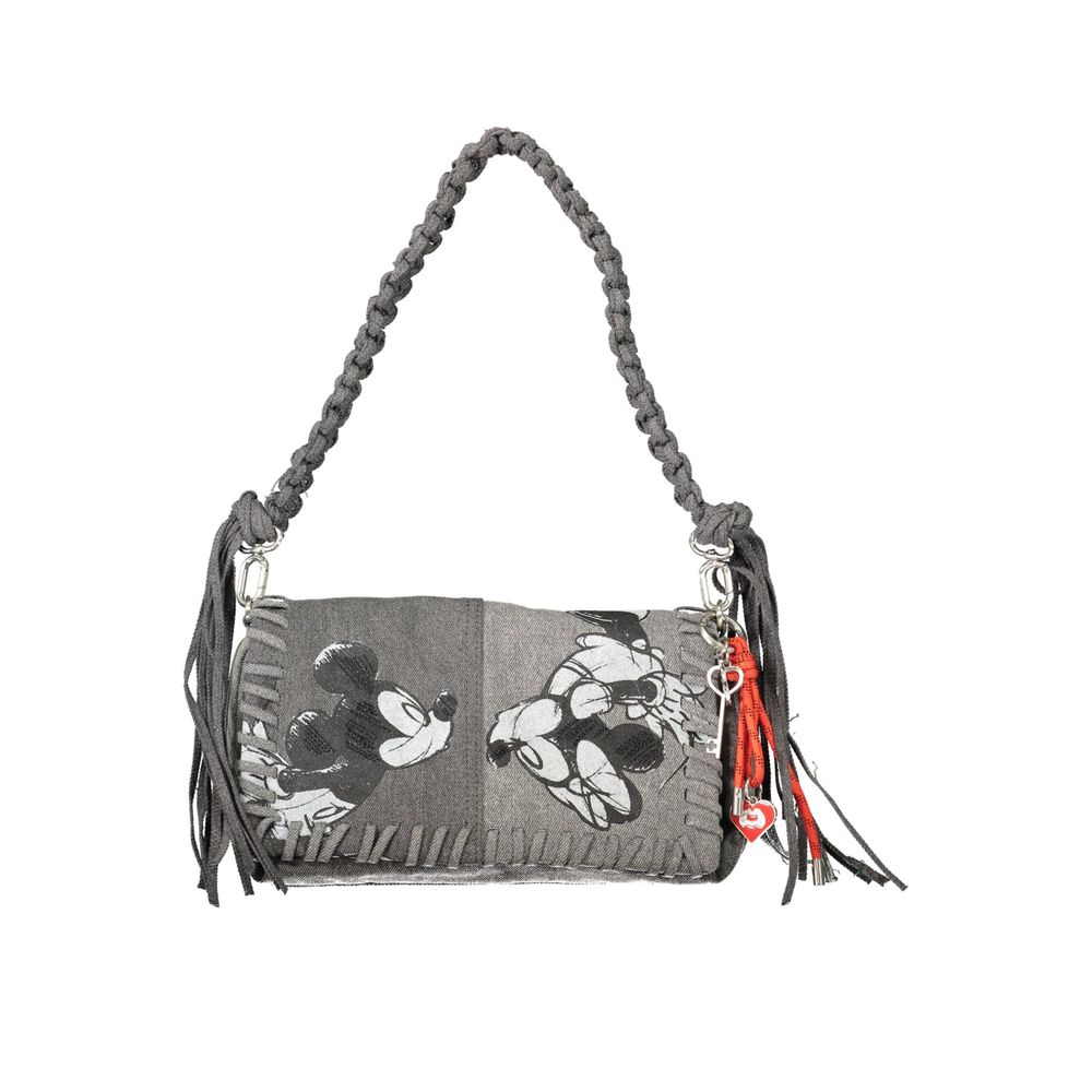Grigio Cotton Women Handbag