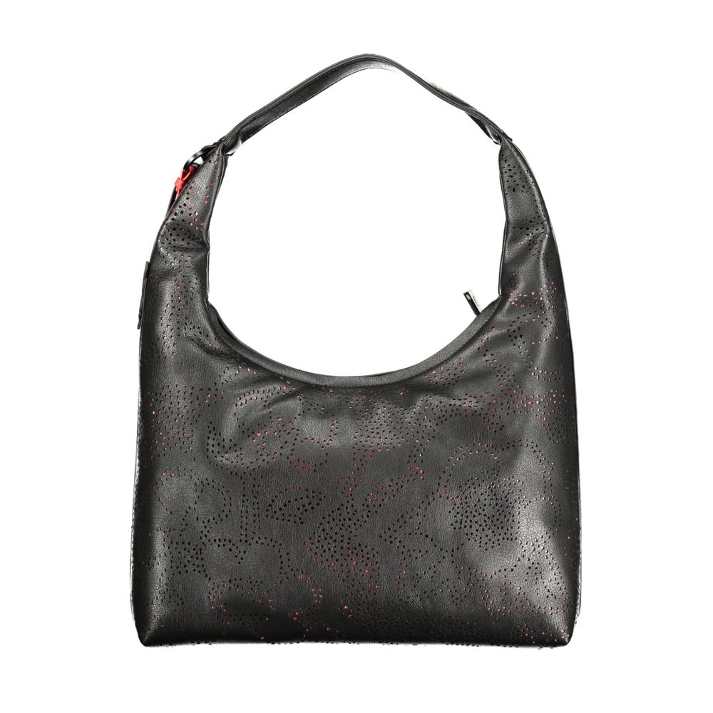 Nero Poliuretano Women Handbag