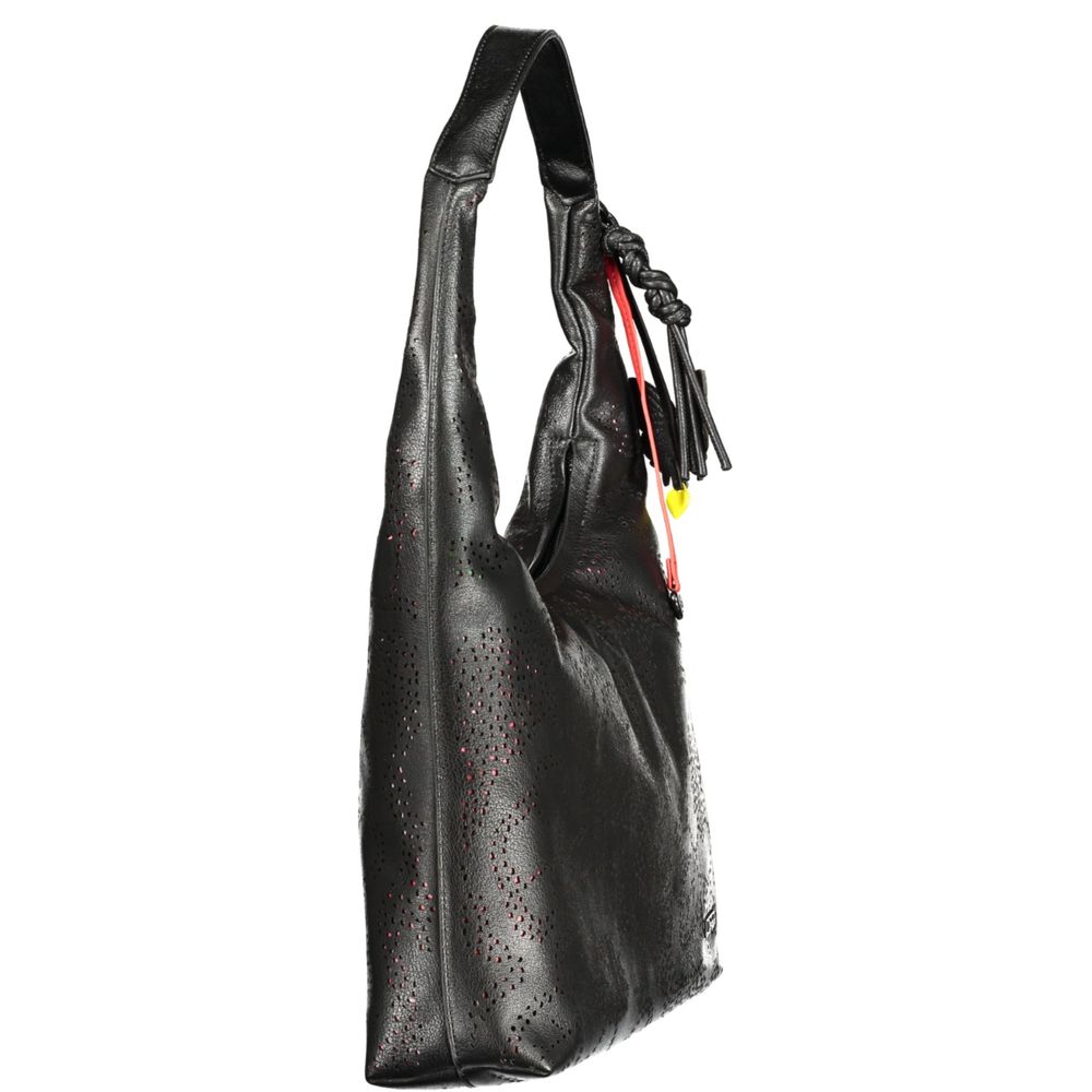Nero Poliuretano Women Handbag
