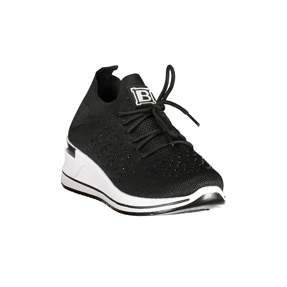 Nero Polyester Women Sneaker