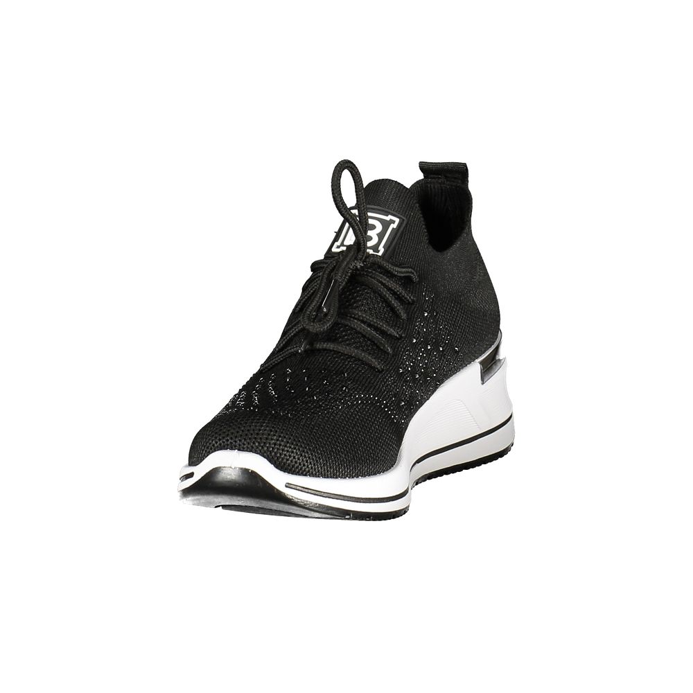 Nero Polyester Women Sneaker