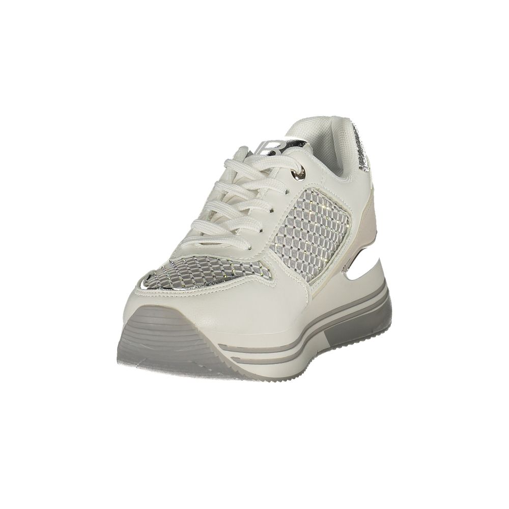 Bianco Polyurethane Women Sneaker