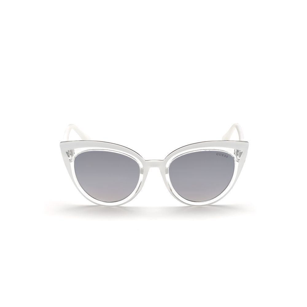 White Injected Sunglasses