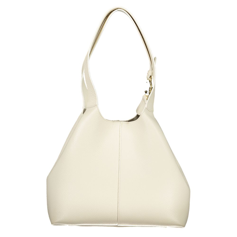Bianco Leather Women Handbag