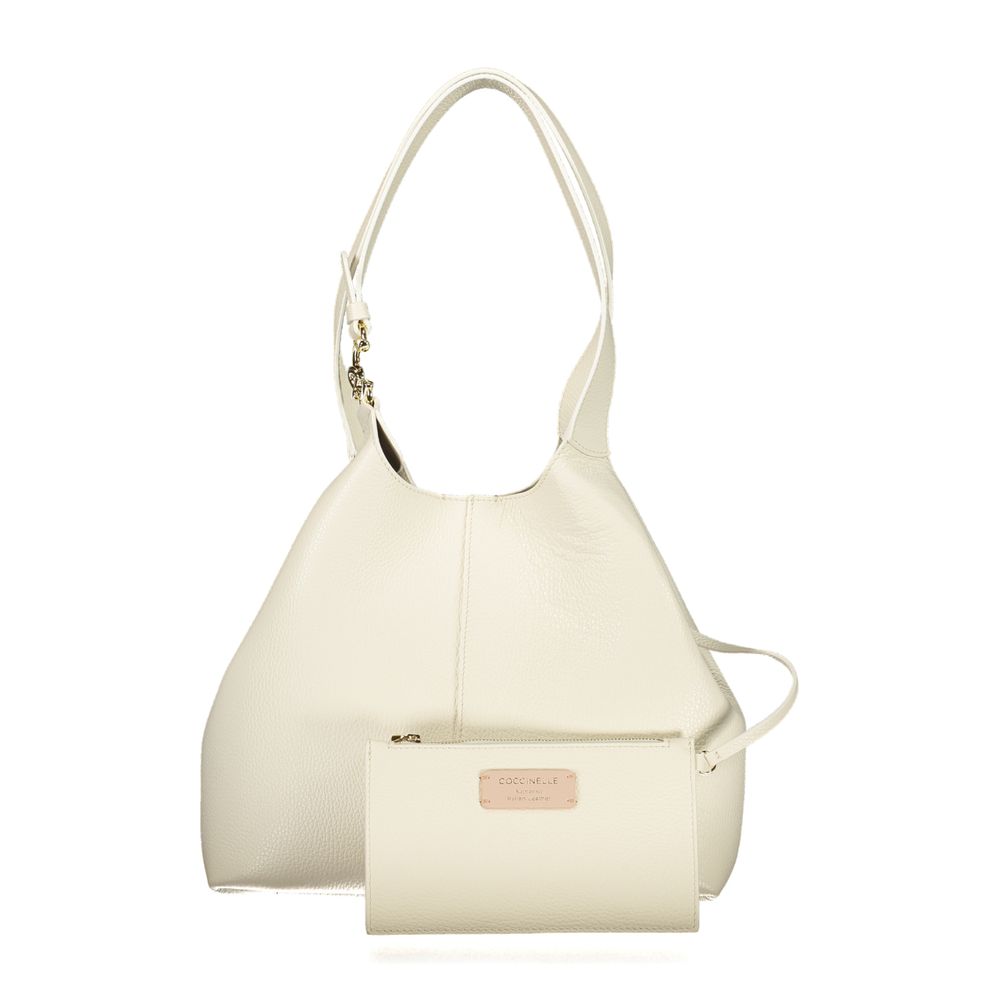 Bianco Leather Women Handbag