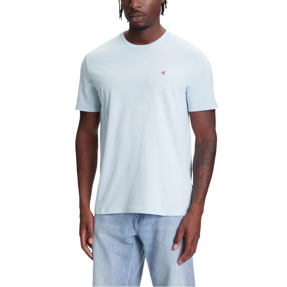 Blue Cotton T-Shirt