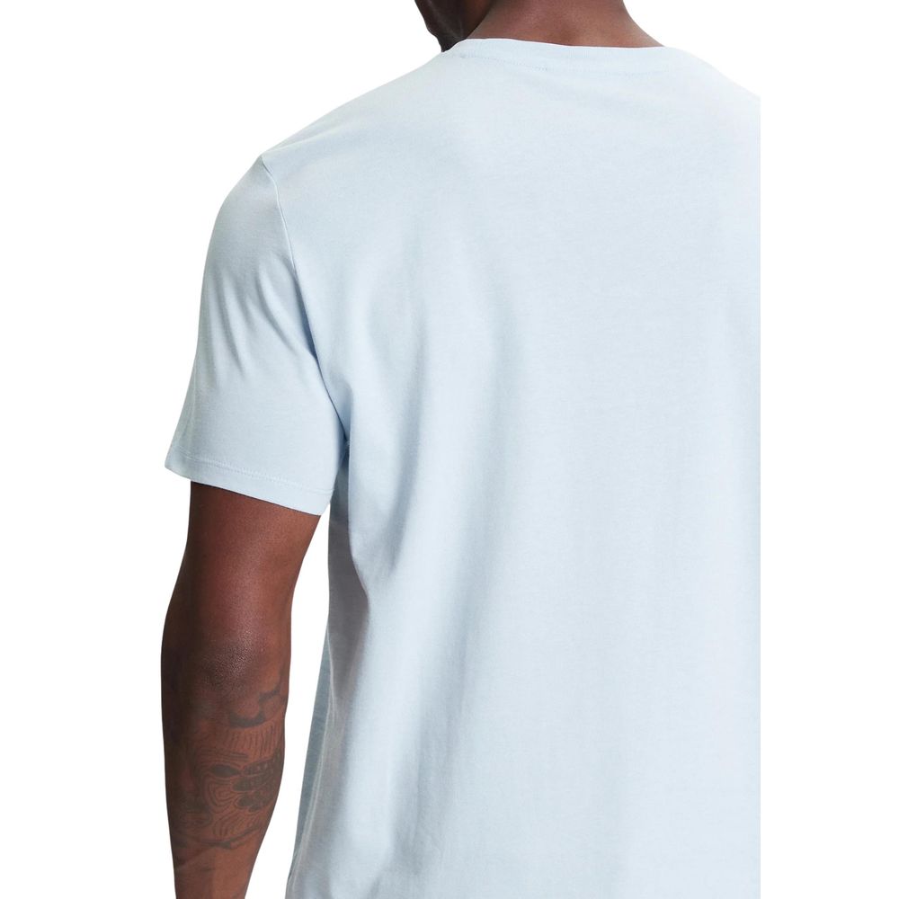 Blue Cotton T-Shirt