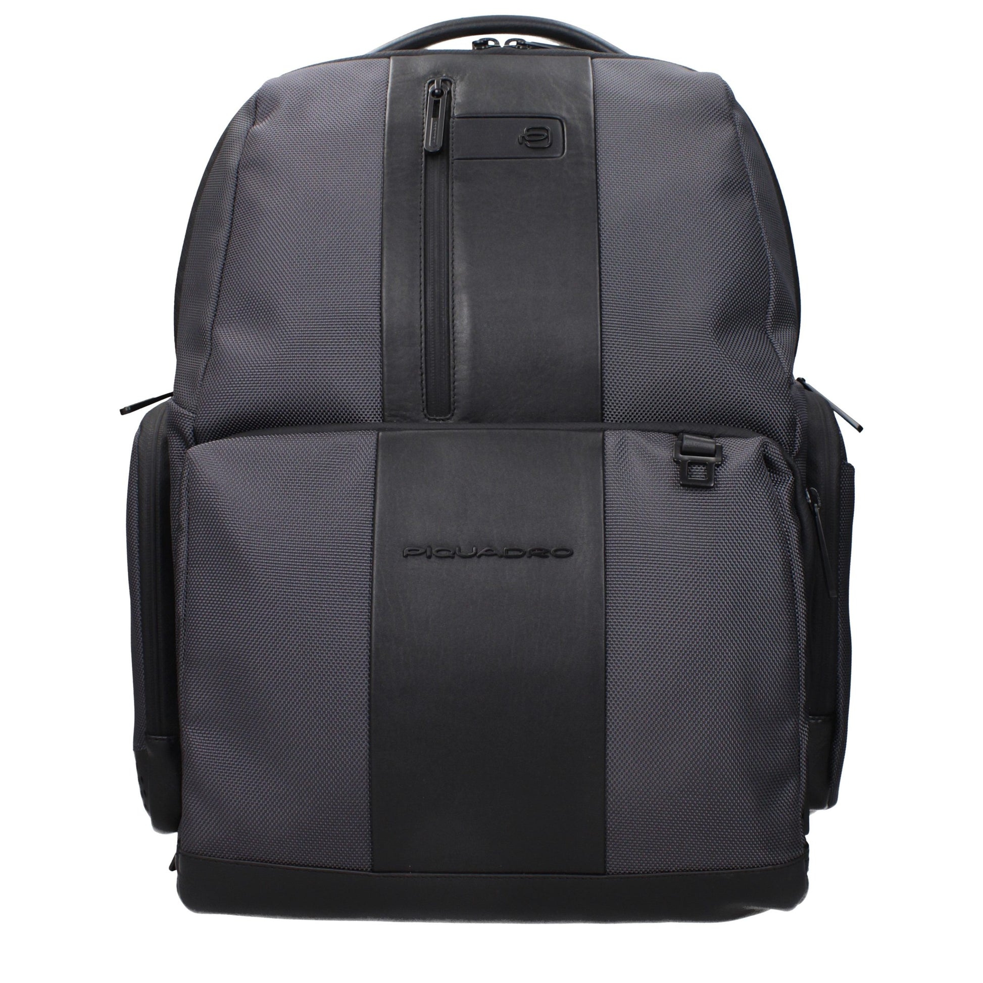 Gray Nylon Backpack