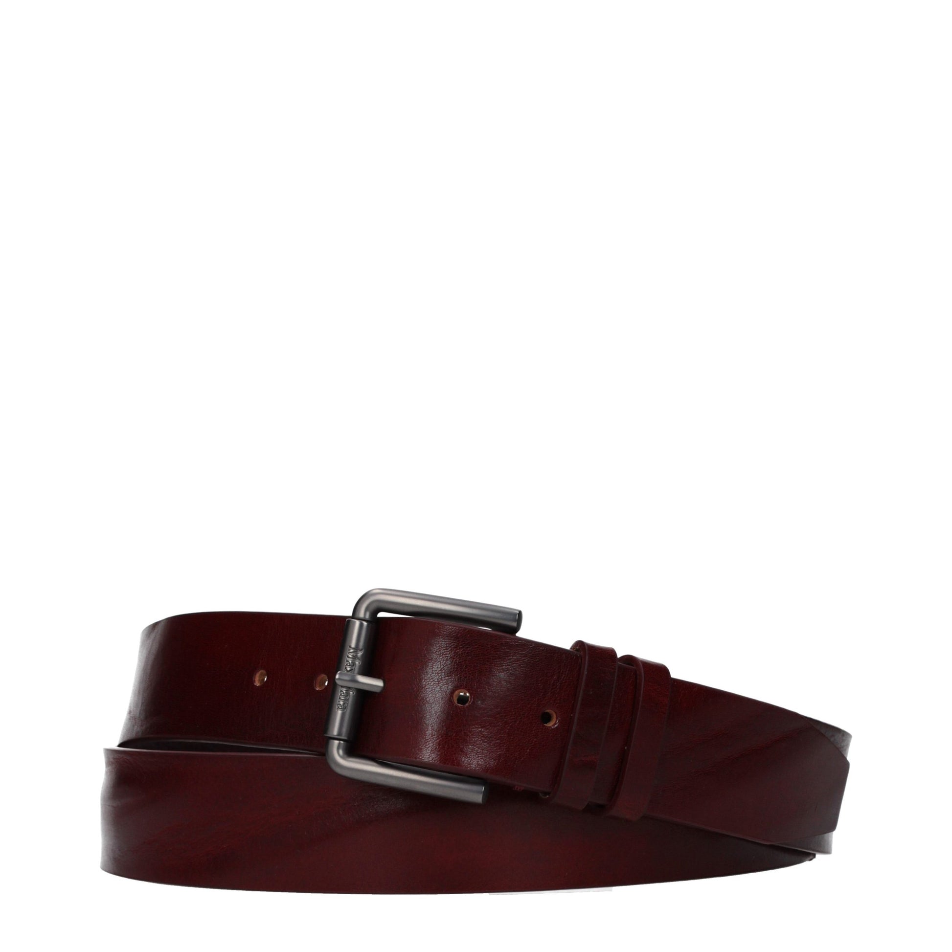 Red Leather Regular Belt
