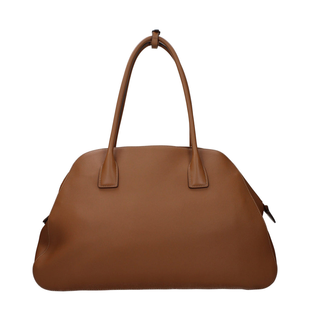 Brown Leather Shoulder Bag