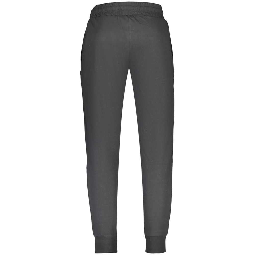 Black Cotton Men's Trousers