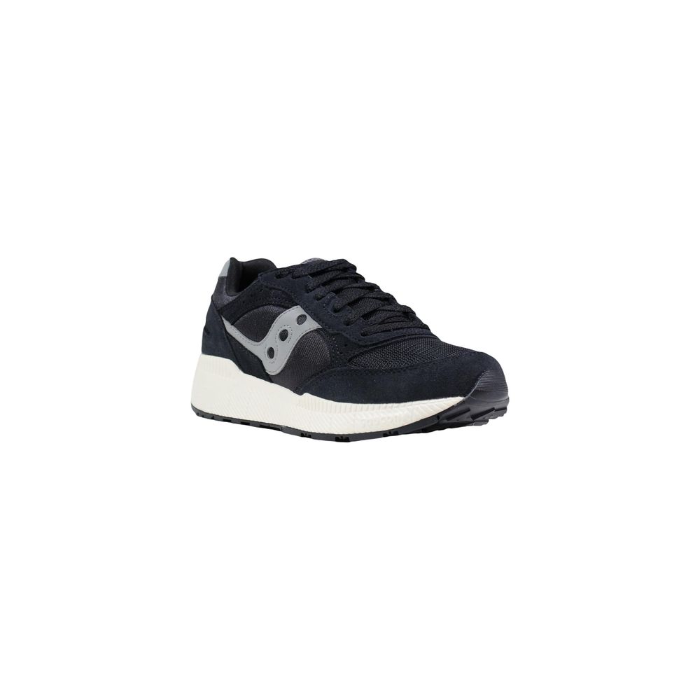 Bicolor Leather Athletic Sneakers