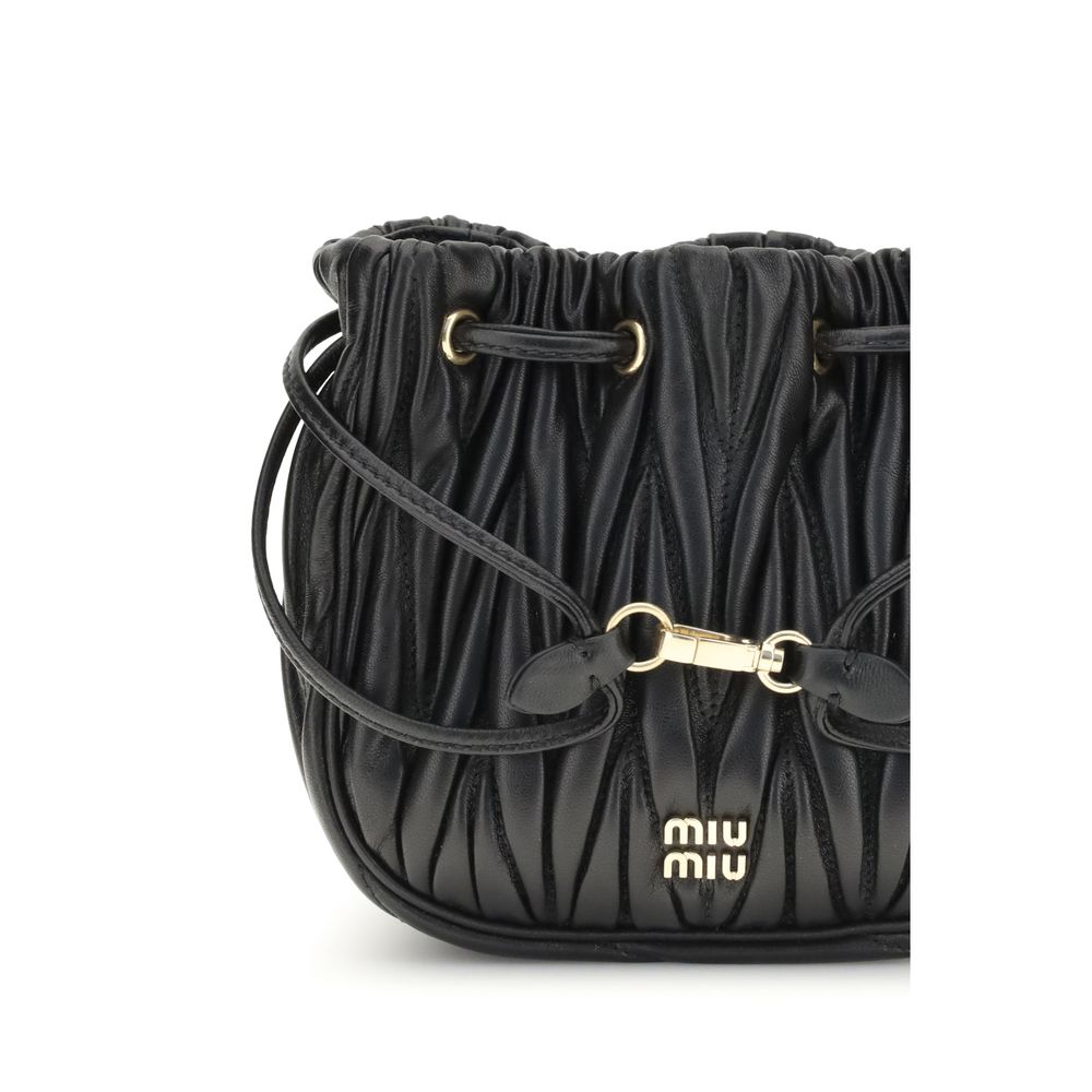 Black Calf Leather Bos Taurus Clutch Bag