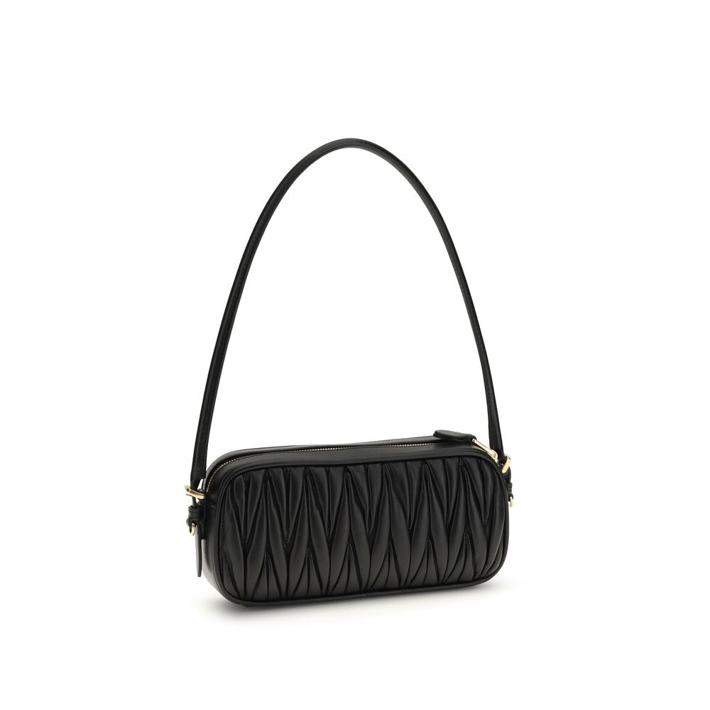 Black Calf Leather Bos Taurus Shoulder Bag