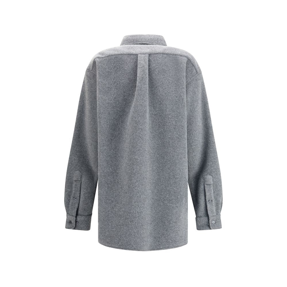 Gray Polyester Shirt