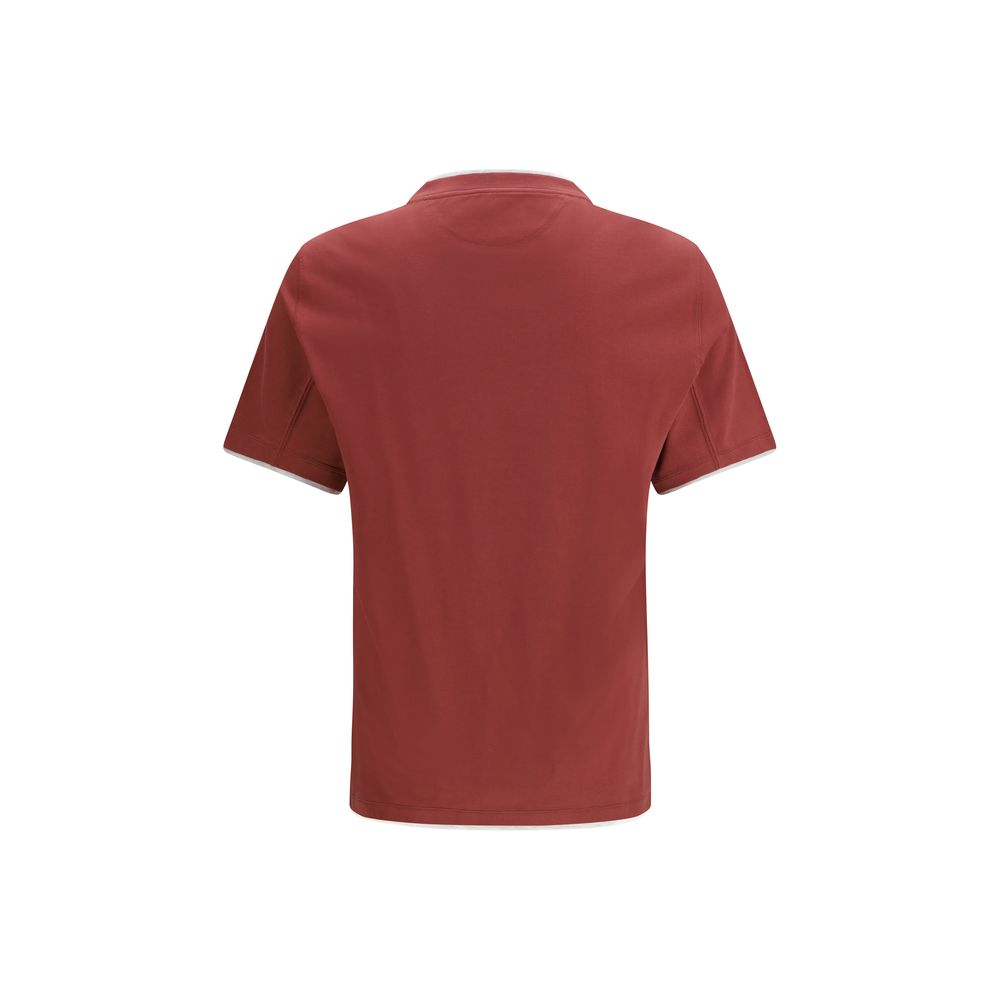 Bordeaux Cotton T-Shirt