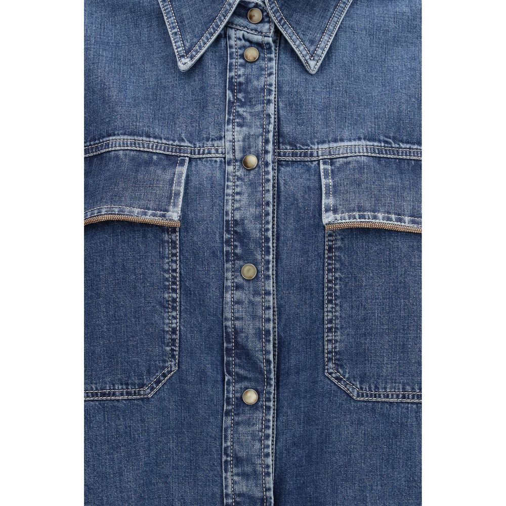 Blue Denim Shirt
