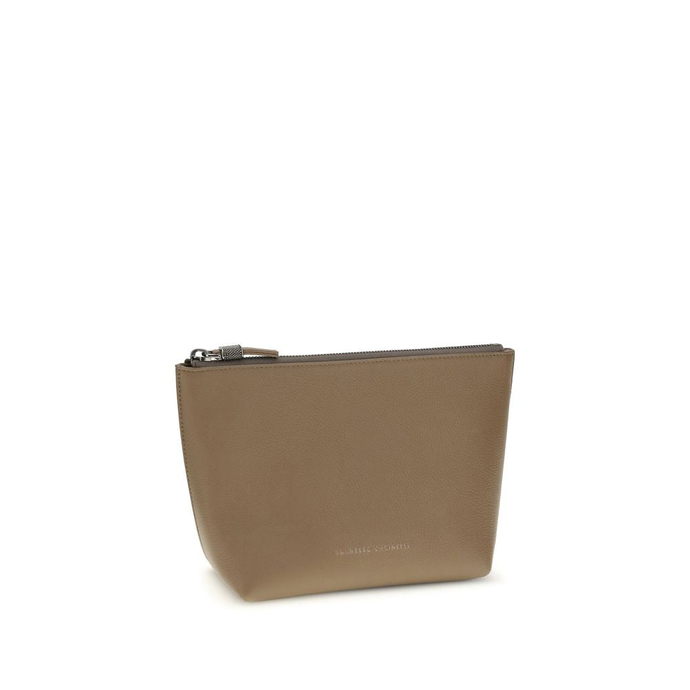 Beige Calf Leather Bos Taurus Other Accessories