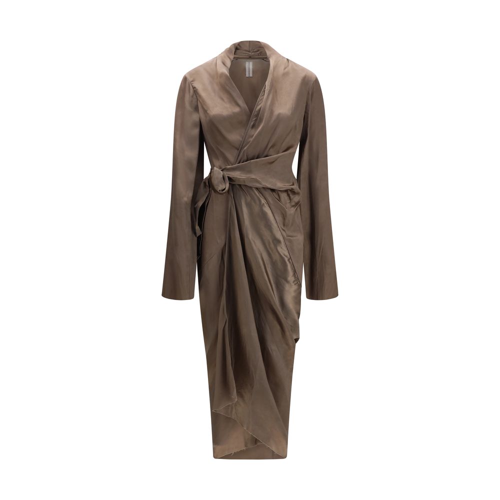 Brown Copper Casual Dress