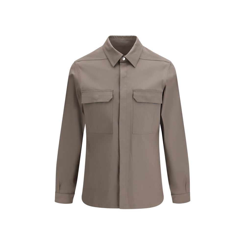 Brown Denim Shirt