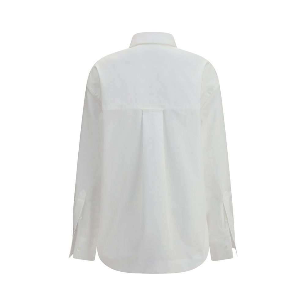 White Cotton Dress Shirt