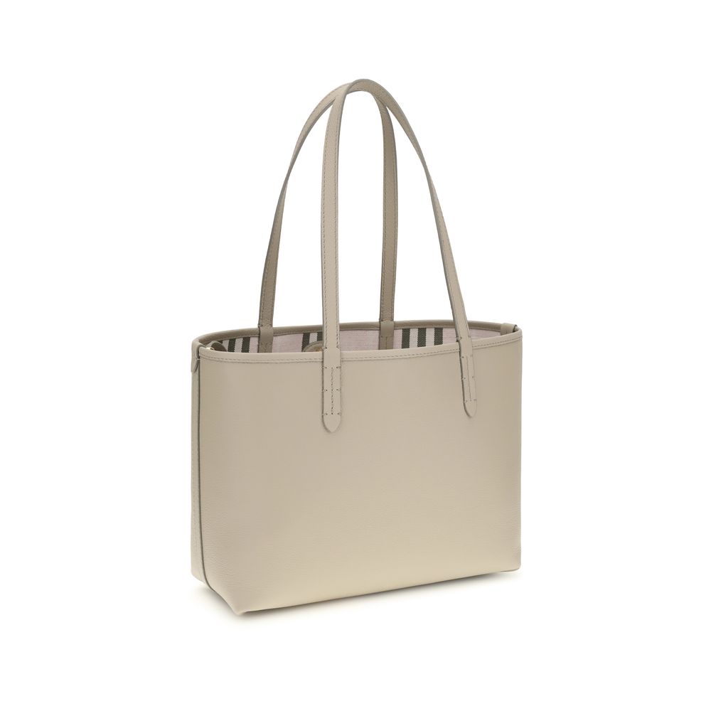 Beige Calf Leather Bos Taurus Shoulder Bag