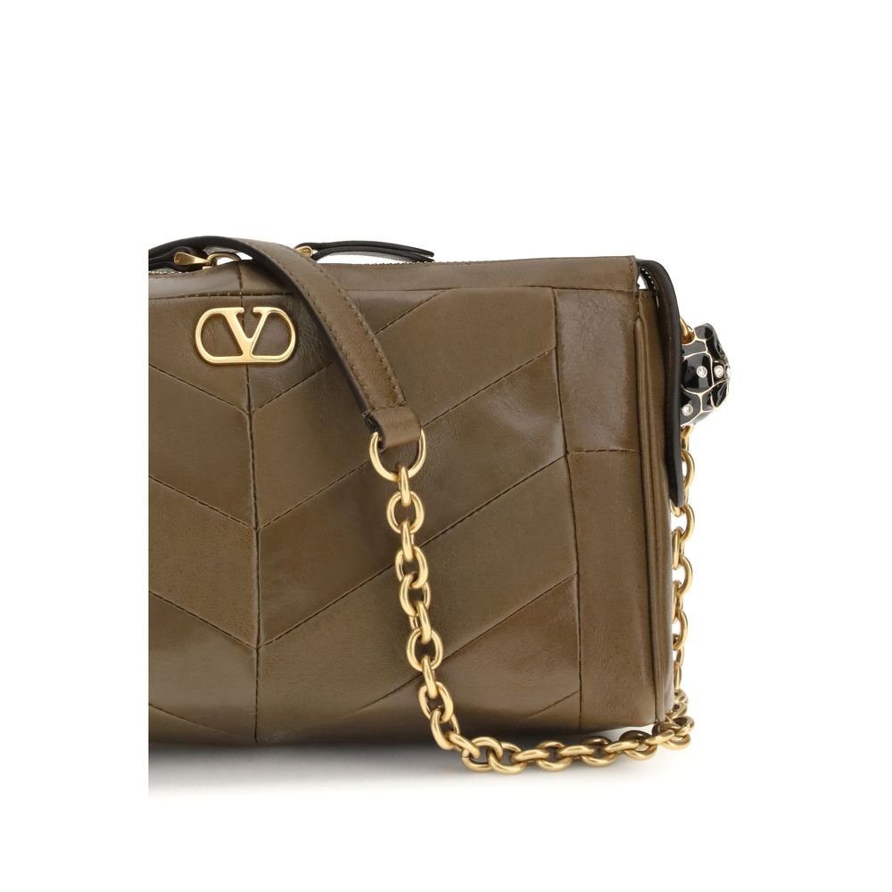 Brown Lamb Ovis Aries Aries Shoulder Bag